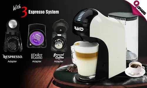 3-in-1 Coffee Maker by Rako!